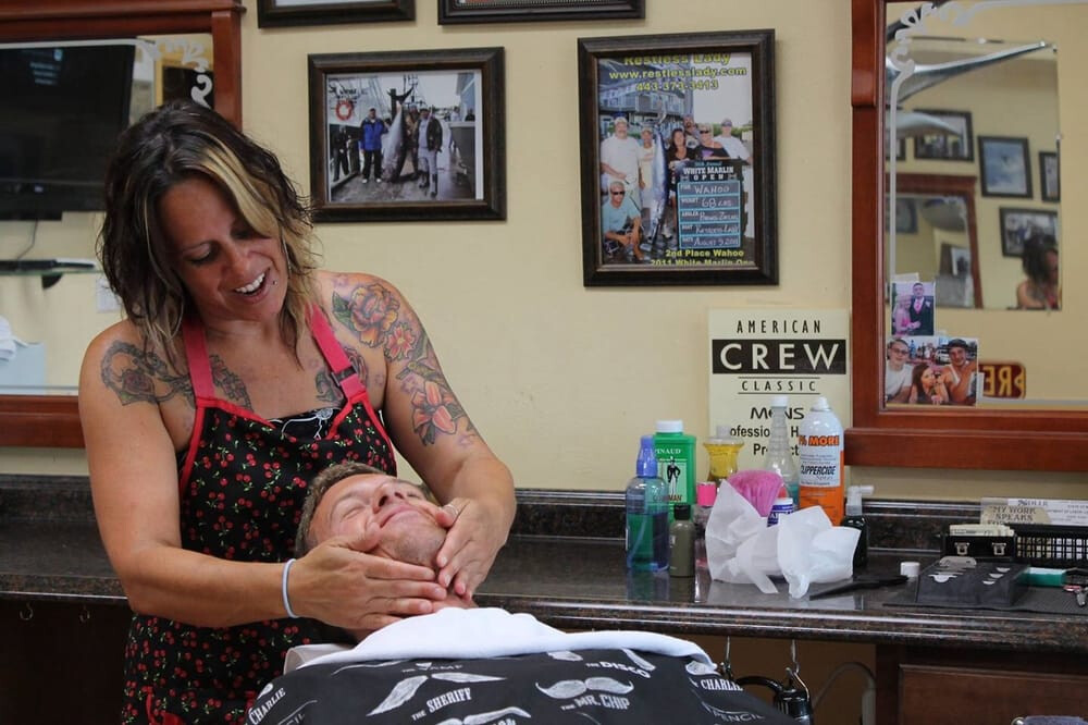 Classic barbershop atmosphere